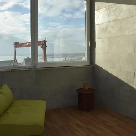 Cacilhas Amazing View Of Lisbon Close To Caparica Apartment Almada