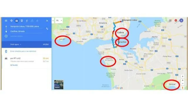 Cacilhas Amazing View Of Lisbon Close To Caparica